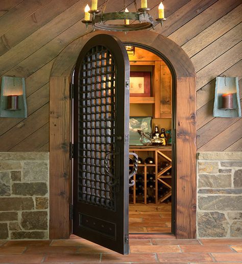 Ideas To Help You Make A Grand Entrance! Huge Doors Entrance House, Huge Doors Entrance, Grand Entrance Architecture, Grand Entrance Door, Grand Entrance Gate, Basement Cellar, Cellar Doors, Wine Cellar Door, Rustic Basement