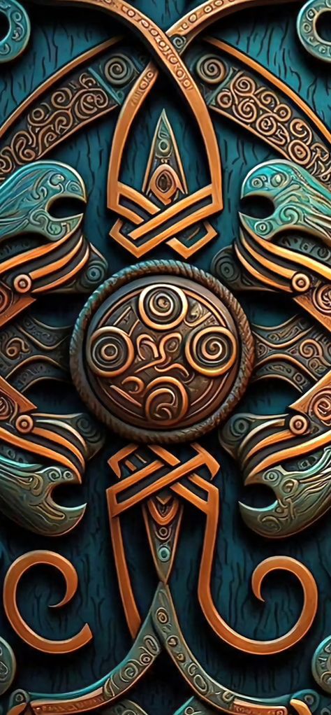 Cool Viking Wallpaper, Viking Screensaver, Celtic Phone Wallpaper, Viking Digital Art, Norse Wallpapers Iphone, Viking Art Wallpaper, Viking Aesthetic Wallpaper, Norse Wallpaper Iphone, Norse Wallpapers