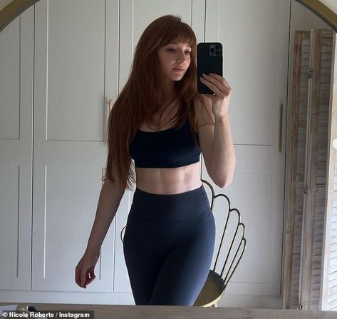 Small Happiness, Nicola Roberts, My Bday, Instagram Snap, Toned Abs, Fitness Journey, Love This, Sports Bra, I Love