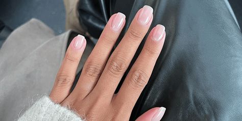 22 Bubble Bath Manicure Ideas That Show Off the Iconic Nail Color Bubble Bath Sns Nails, Opi Bubble Bath Gel Nails, Bubble Bath Square Round Nails, Soapy Nails, Bubble Bath Dip Nails, Opi Bubble Bath And Funny Bunny, Bubble Bath Dip Powder Nails, Bubble Bath Opi Nails, Funny Bunny Bubble Bath Nails