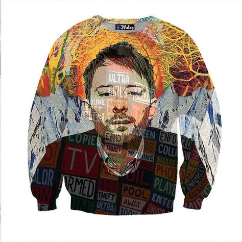 #radiohead #sweater Radiohead Sweater, Radiohead