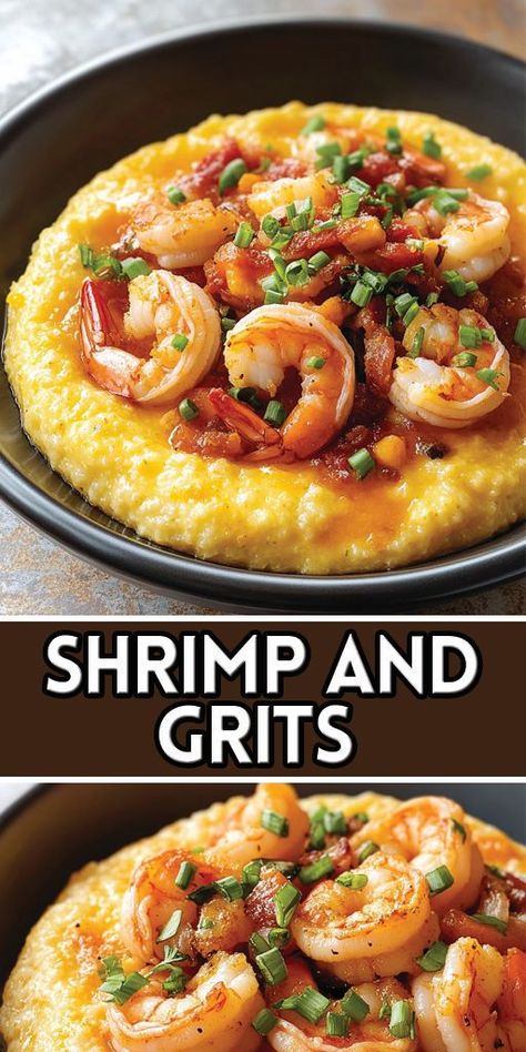 Looking for a hearty and flavorful dish that captures the essence of Southern cooking? Shrimp and Grits is more than just comfort food; it's a true celebration of Southern heritage! This savory combination of tender, juicy shrimp and creamy grits will transport your taste buds to the heart of the South. 🌾🌞


👉 Try this recipe today and bring a taste of the South to your kitchen!

#ShrimpAndGrits #SouthernCuisine #ComfortFood #SeafoodLovers #EasyRecipes Savory Grits Recipe, Best Shrimp And Grits Recipe, Shrimp And Cheese Grits, Cheese Grits Recipe, Southern Shrimp And Grits, Shrimp Grits Recipe, Cooking Shrimp, Cajun Shrimp And Grits, Shrimp N Grits Recipe