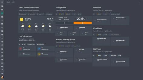 Top 10 Home Assistant Lovelace Themes - SmartHomeScene Home Assistant Dashboard, Cd Project Red, Google Themes, Custom Dashboard, Home Assistant, Color Picker, Dashboard Design, Custom Theme, Kit Homes