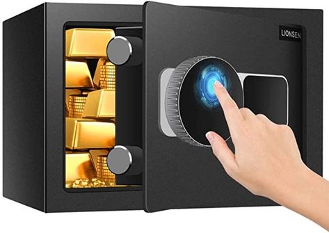 fingerprint ID safe, safety deposit box for children, multifunction safety deposit box, Deposit Box, Security Safe, Safe Box, Home Security, Fingerprint, Medicine