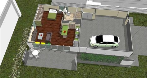 garages with mother in law suites | mother in law suite/garage Inlaw Suite Plans, Small Concrete Homes, Inlaw Suite Addition, In Law Suites, Granny Pods Floor Plans, In Law Suite Addition, Mother In Law Suite, Mother In Law Cottage, Granny Pods