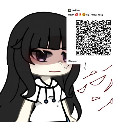 mouth Gacha Club Body Code, Gacha Club Codes Hair, Gacha Color Palette, Body Base Drawing Gacha, Gacha Ibispaint Brush, Code Ibispaint Gacha, Coloring Gacha, Gacha Life Edit Tutorial, Gacha Brush Ibispaint Code