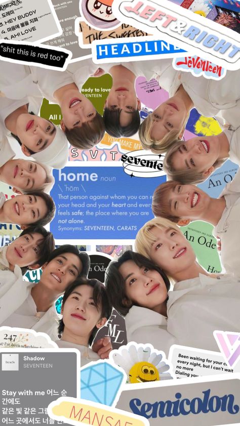 #seventeen #svt #kpop #kpopedit #kpopcollage Seventeen Wallpaper Kpop, Svt Kpop, Pledis Seventeen, Carat Seventeen, Facebook Layout, Seventeen Going Seventeen, Seventeen Scoups, Seventeen Album, Seventeen Wallpapers