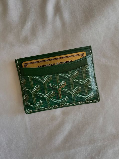 Green Goyard Card Holder, Goyard Wallet Mens, Ryan Shay, Goyard Card Holder, M5 Competition, F90 M5, The Right Move, Goyard Wallet, Goyard Bag