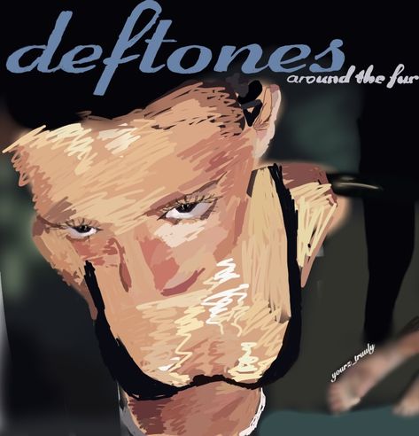 Deftones Fanart, Deftones Around The Fur, Chungking Express, Panty And Stocking Anime, Rock Fest, Around The Fur, Art Plan, Blood Art, Different Art Styles