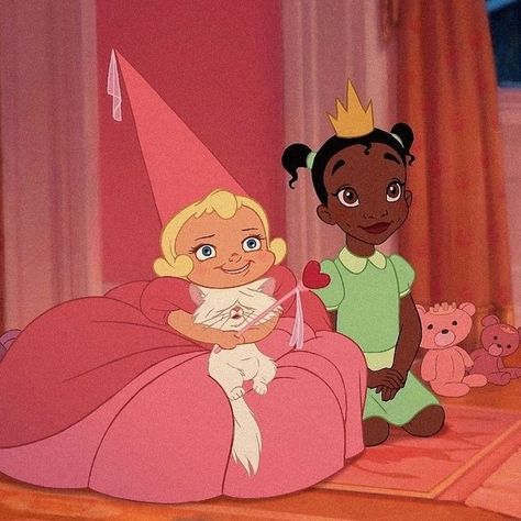 Princess And The Frog, The Princess And The Frog, The Frog, The Princess, Pink