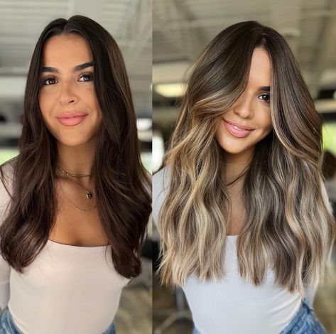 Blonde Beige, Ash Blonde Hair Balayage, Balayage Hair Caramel, I Tip Hair Extensions, Blonde Bob Hairstyles, Real Hair Extensions, Hair Color Caramel, Brunette Hair With Highlights, Dark Hair With Highlights