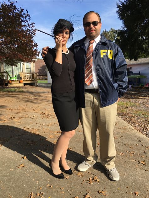 Burt Macklin & Janet Snakehole from Parks & Rec Jenny Forrest Gump Costume, Tinkerbell Costume Kids, Costumes For Three People, Girls Butterfly Costume, Janet Snakehole, Denim Skirt Outfit Summer, Burt Macklin, Winter Outfits 2019, Summer Workout Outfits