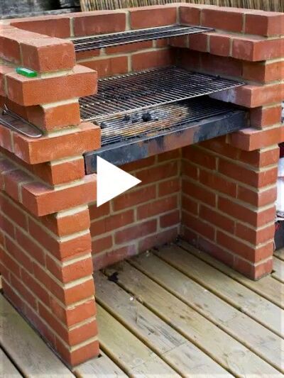 ▷▷ diy furniture outdoors, 2x4 projects diy outdoor furniture, easy diy outdoor furniture, pallet furniture outdoor diy patio, turn indoor furniture into outdoor diy projects..! Outdoor Grill Diy, Brick Bbq, Minimalist Farmhouse, Diy Grill, Outdoor Barbeque, Outdoor Kitchen Decor, Bbq Grill Design, Outdoor Kitchen Plans, Urban Decor