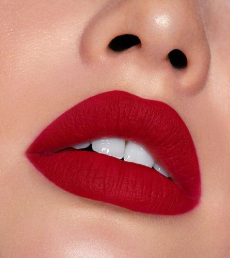 Lip Tattoo Ideas, Lipstick Nails Shape, Tattoos Lips, Lip Aesthetic, Bold Lipstick Makeup, Lips Aesthetic, Lips Tattoo, Lips Painting, Red Lipstick Matte