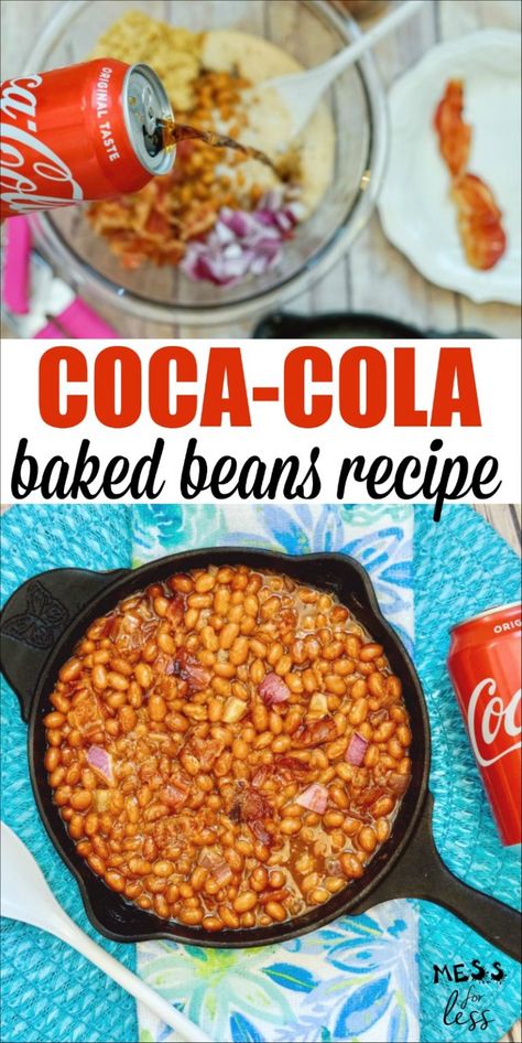 Bean Ideas, Vege Dishes, Veggie Casseroles, Coca Cola Recipes, Legumes Recipes, Cola Recipe, Baked Beans Recipe, Grilling Ideas, Sides Dishes