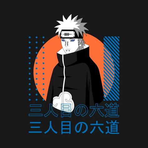 Pain Akatsuki - Pain Akatsuki - T-Shirt | TeePublic Merch Clothing, Pain Naruto, Best Jersey, Geek Tattoo, Fantasy Character Design, Art Sketchbook, Tshirt Print, Naruto