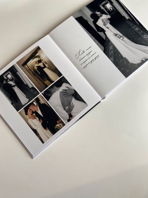 Wedding Album Inspiration, Bride Album Design, Wedding Photobook Ideas, Foto Album Ideas, Wedding Photo Book Ideas, Wedding Photobook Layout, Picture Album Design, Album Wedding Design, Wedding Magazine Layout