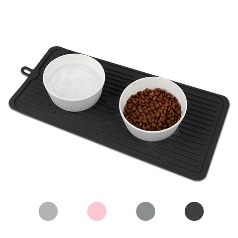 Dahaiwua pet mats for Food and Water,Mat for Portable and Foldable,Small mat for Dog Bowls,Silicone mat for Dog Bowls Water Mat, Dog Food Mat, All Breeds Of Dogs, Pet Food Mat, Food Mat, Silicone Mat, Small Cat, Cat Bowls, Pet Mat