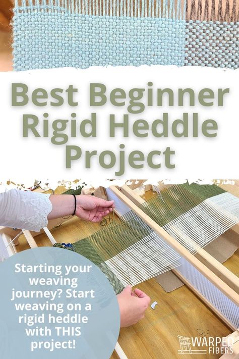 beginner rigid heddle project Beginner Rigid Heddle Loom Projects, Warping A Rigid Heddle Loom, Rigid Heddle Weaving Projects Pattern, Easiest Knitting Projects, Beginner Weaving Patterns, Rigid Heddle Weaving Projects Ideas, Rigid Heddle Loom Projects, Ridged Heddle Weaving Projects, Weaving Rigid Heddle Loom