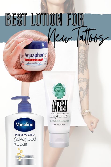 7 Best Lotion Choices for Tattoos For Natural Healing - tattooglee Tattoo Lotion, Tattoo Healing, Tattoo Healing Cream, Unscented Lotion, Tattoo Uk, Tattoo Cream, Best Lotion, Scented Lotion, Healing Tattoo