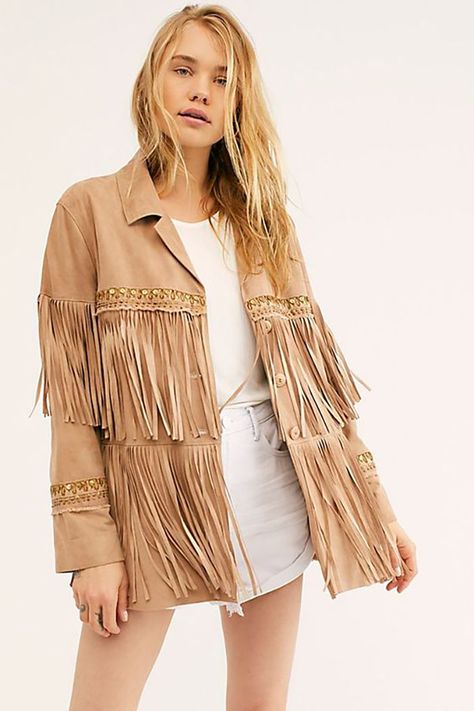 Fringe jacket outfit