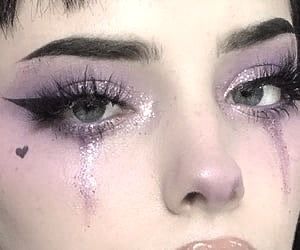 Makeup Demo, Double Eyeliner, E Girl Makeup, Egirl Makeup, Festival Make Up, Swag Makeup, Makeup Tutorial Eyeshadow, Purple Makeup, Emo Makeup