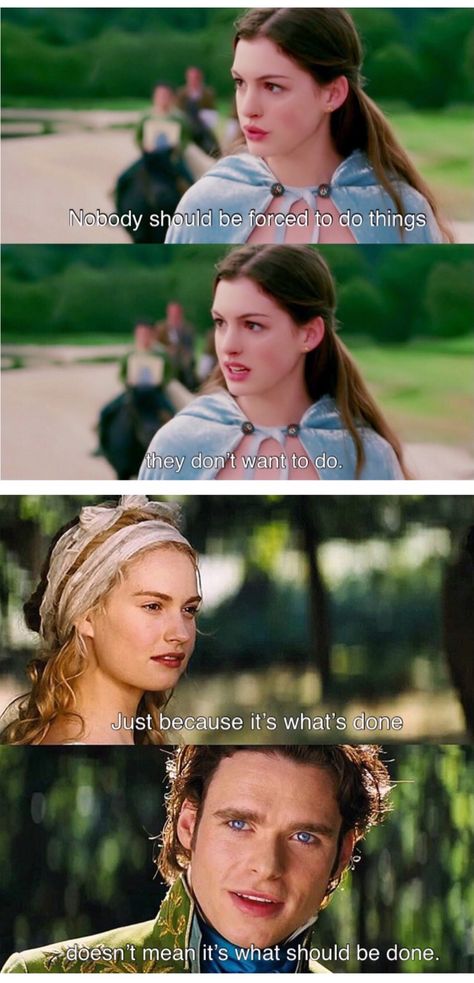 Lily James Cinderella Hair, Ever After Cinderella Story, Ella Movie Quote, Ella Enchanted Aesthetic, Ella Enchanted Movie, Cinderella Movie 2015, Enchanted Movie, Personalidad Infj, Cinderella Live Action