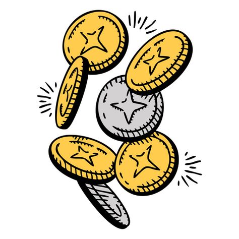 Money falling coins business finances icon PNG Design Money Png Aesthetic, Money Png Icon, Finance Drawing, Finance Graphics, Money Advertising, Money Falling, Finance Aesthetic, Fall Anime, Coin Icon