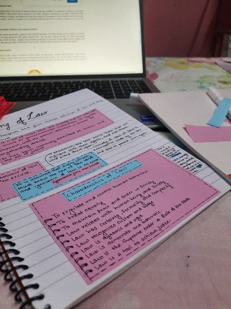 #notes #notesideas #notemaking #commerce #law Legal Pad Notes Aesthetic, Law Notes Aesthetic, Studying Law Aesthetic, Law Aesthetic, Law Notes, Notes Aesthetic, Aesthetic Notes, Studying Law, Motivational Books