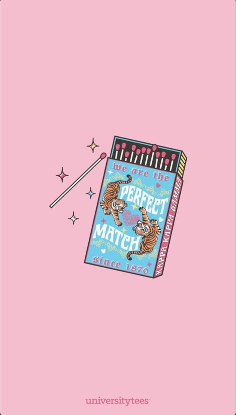 Matches Wallpaper, Sorority Wallpaper, Pr Ideas, Philanthropy Events, Recruitment Themes, Fraternity Collection, Bid Day Themes, Kappa Kappa Gamma, Sorority Designs