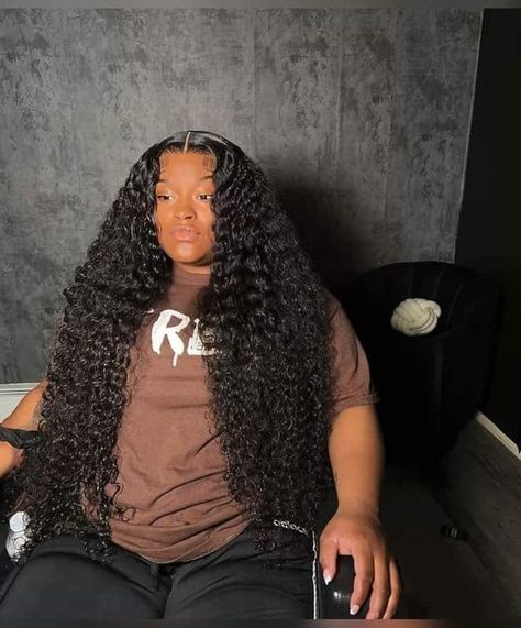 30” deep wave ✨🫶🏽 Synthetic Deep Wave Wig, Deep Wave Wig Black Women, Deep Wave Wig Hairstyles Black Women, Middle Part Deep Wave, Deep Wave Middle Part, Deep Wave Wig, Aliexpress Hair, Middle Part Hairstyles, Wig Ideas