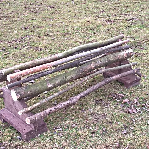 DIY  beginners cross country jump Diy Cross Country Horse Jumps, Jump Standards Diy, Homemade Cross Country Jumps, Hobby Horse Jumps Diy, Cross Country Jumps Diy, Horse Jump Ideas Diy, Homemade Horse Jumps, Hobby Horse Jumps, Diy Cross Country Jumps