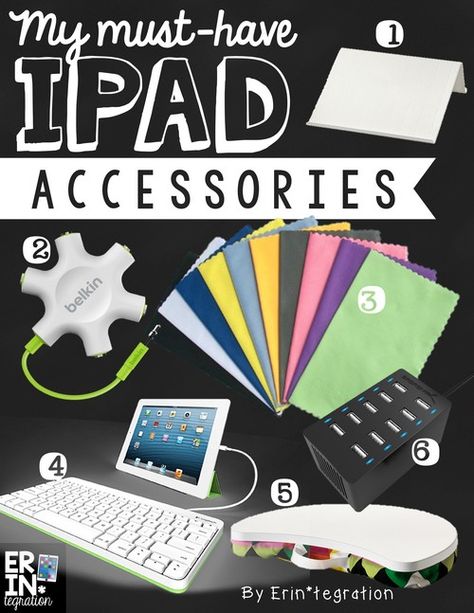 My must-have ipad accessories for the classroom Iphone 5se, Kids Technology, Free Ipad, Apple Watch Iphone, School Technology, Ipad Accessories, Reading Workshop, Classroom Technology, Apple Ipad Air