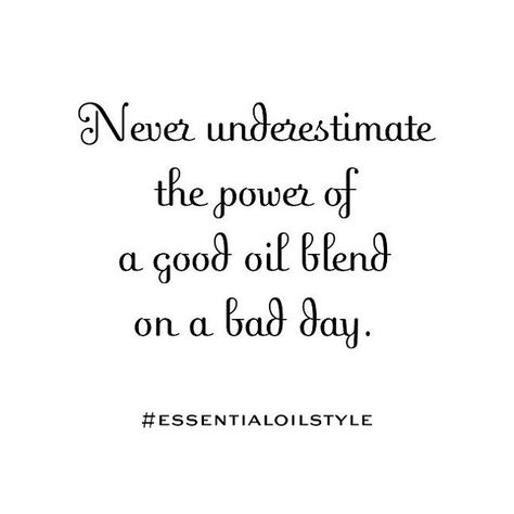 Never underestimate the power of a good oil blend on a bad day! Hashtag “NEVER”! #oilblend #essentialoilstyle #essentialoiltees #essentialoilshirts #essentialoilwear #oilswag #oilgear #essentialoils #doTERRA #Youngliving #naturallifestyle #healthyliving #essentialoilmeme #essentialoilhumor Essential Oils Quotes, Essential Oil Shirts, Oil Quote, Funny Life Quotes, Funny Quotes Humor, Essential Oils Doterra, Doterra Business, Doterra Oil, Living Quotes