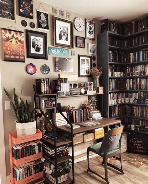 From Blood And Ash, Home Library Rooms, Blood And Ash, Book Recommendation, Home Library Design, Dark Home, Dream Apartment, Home Library, Dream Rooms