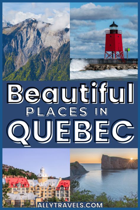 This is the only travel guide you'll need to find all the most beautiful places in Quebec. This province promise some of the most beautiful fall landscapes, winter getaways, and romantic weekends.#Canada #CanadaTravel #CanadianTourism #Canadian #CanadianTravel #travelguide #Quebec #QuebecTravel #QuebecRoadtrip | Quebec things to do | Québec Canada | Visit Canada | Quebec travel | Quebec canada travel beautiful places Quebec National Parks, Things To Do In Quebec City, Quebec Bucket List, Quebec Travel Guide, Quebec Itinerary, Quebec Vacation, Where To Stay In Quebec City, Travel Quebec, Visit Quebec