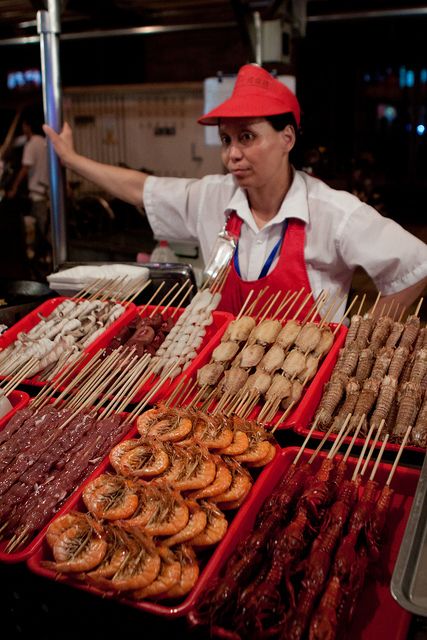 Beijing Street Food, Beijing Street, Beijing Food, China Photo, Food Street, Cultures Around The World, Beijing China, Kung Pao Chicken, My Trip