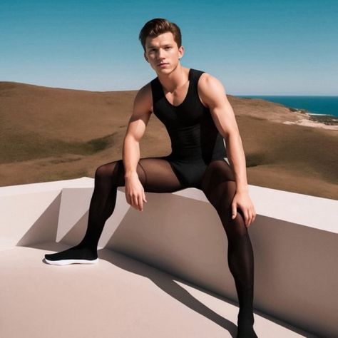 Pantyhose Outfit, Legs Outfit, Crazy Man, Mens Tights, Androgynous Fashion, Ballet Dancers, Comfortable Outfits, Cold Day, Men Fashion