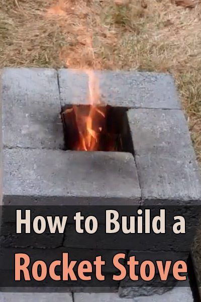 I found a great video on how to build a rocket stove using only 16 bricks. I had heard about this method but had never tried it. Attainable Sustainable, Survival Stove, Fire Piston, Build A Rocket, Diy Rocket Stove, Make A Fire, Diy Rocket, Survival Fire, Outdoor Stove