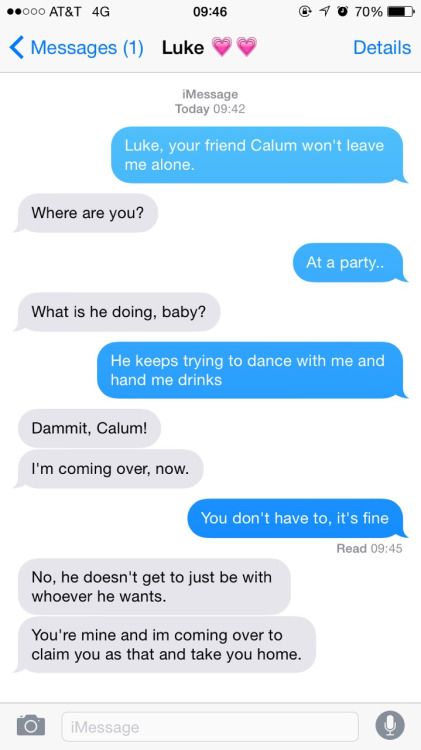 protective boyfriend texts. Really cute but really overprotective. It's  adorable Bf Protecting Gf, Protective Boyfriend Texts, Bf Gf Texts Romantic, Protective Boyfriend Text Messages, How To Make Your Boyfriend Jealous Over Text, Protective Bf Texts, Boyfriend Texts Cute, Texts With Boyfriend, Protective Couple