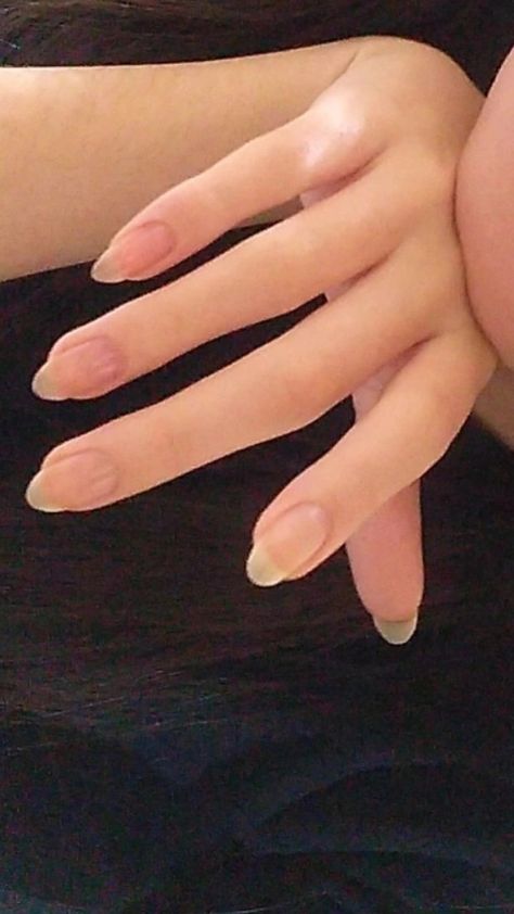 Wonyoung Nails, Long Natural Nails, Asian Nails, Simple Gel Nails, Nail Care Routine, Nail Growth, Soft Nails, Clean Nails, Elegant Nails