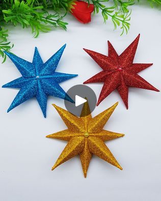 How to Make 3D Christmas Star - Christmas Tree Decor - DIY Star Crafts | tree topper | Christmas Star - Christmas Tree Decorating Ideas With Star
#christmasstars #christmasdecor #merrychristmas | By Origami Art & Crafts 3d Christmas Star, Star Crafts, Christmas Tree Decorating Ideas, Diy Star, Tree Decorating Ideas, 3d Star, Star Tree Topper, Stars Craft, Christmas Tree Decorating