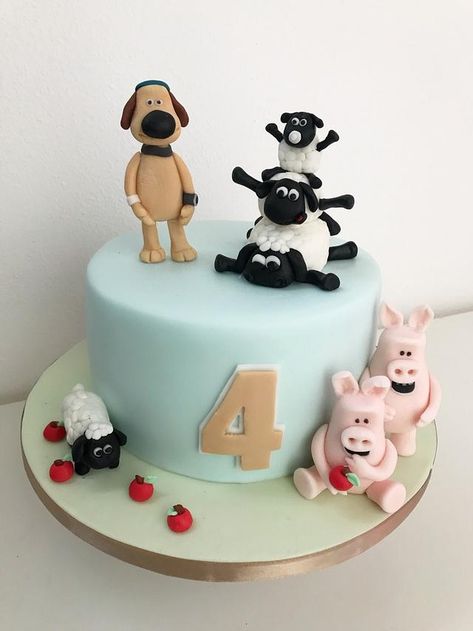 My first birthday cake in 2018. Thank you for looking. Have a creative New Year! Shun The Sheep Cake, Shaun The Sheep Birthday Cake, Shaun The Sheep Cake Ideas, Shawn The Sheep Birthday Party, Shaun The Sheep Party Ideas, Sheep Cake Ideas, Shaun The Sheep Birthday Party, Shaun The Sheep Party, Shaun The Sheep Birthday