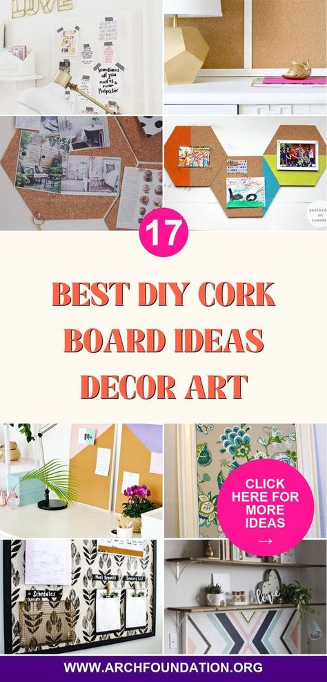 DIY cork board ideas turn everyday items into functional art. Explore how to customize cork boards that organize and beautify your workspace. Cork Boards Ideas, Corkboard Decoration Ideas, Decorated Cork Board Ideas, Cork Board Ideas For Kitchen, How To Decorate A Cork Board, Kitchen Cork Board Ideas, Painted Cork Board Ideas, Office Cork Board Ideas, Cute Cork Board Ideas