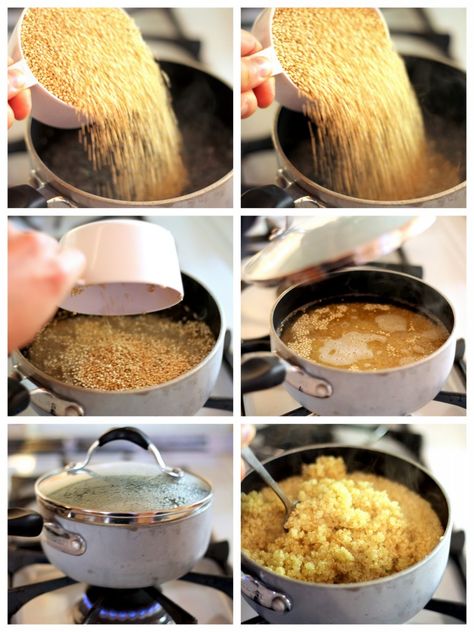 Best Quinoa Recipes, Fluffy Quinoa, Cook Quinoa, Quinoa Recipes Healthy, Quinoa Recipes, How To Cook Quinoa, Learn To Cook, How To Cook, Clean Eating Recipes