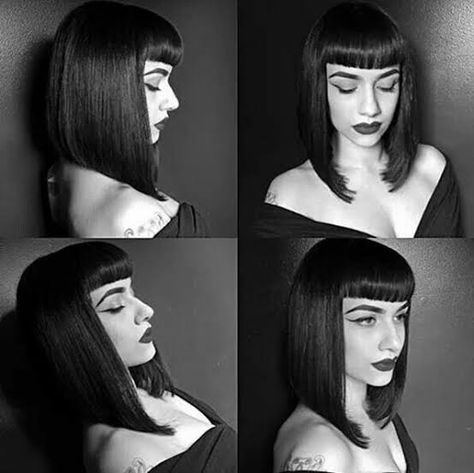 Fringe Hair, Goth Hair, Penteado Cabelo Curto, Retro Hairstyles, Hair Envy, Grunge Hair, Steam Punk, Hair Today, Vintage Hairstyles