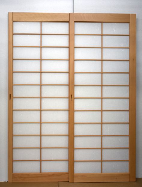 Japanese Door, Interior Design Classes, Japanese Room, Room Divider Doors, Ideas Casa, Wood Door, Room Dividers, House Room, Japanese Design