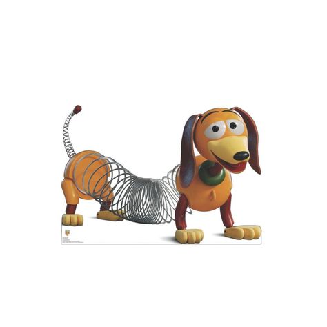 Toy Story Slinky, Slinky Toy, Cardboard Standup, Slinky Dog, Toy Story Movie, Toy Story Characters, Disney Pixar Movies, Cardboard Cutouts, Cardboard Cutout