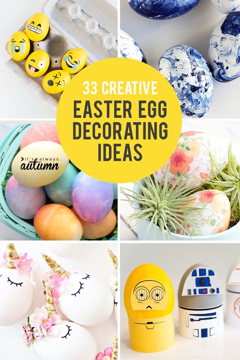 Easter Egg Ideas, Easter Egg Decorating Ideas, Egg Decorating Ideas, Funny Easter Eggs, Unique Easter Eggs, Creative Easter Eggs, Egg Ideas, Hippity Hoppity, Easter Egg Designs