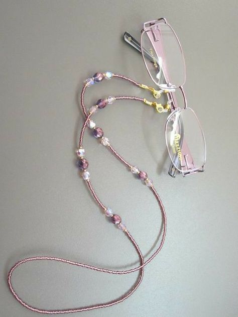 Eyeglass Jewelry, Eyeglass Chain Holders, Drawstring Bag Pattern, Eyeglass Chains, Strap Mask, Eyeglass Strap, Eyeglass Accessories, Glasses Strap, Mask Necklace